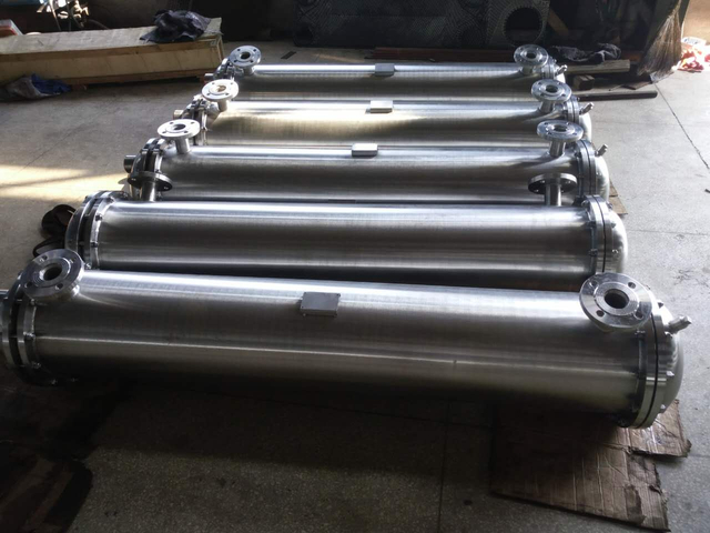 horizontal ship Shell Tube Heat Exchanger